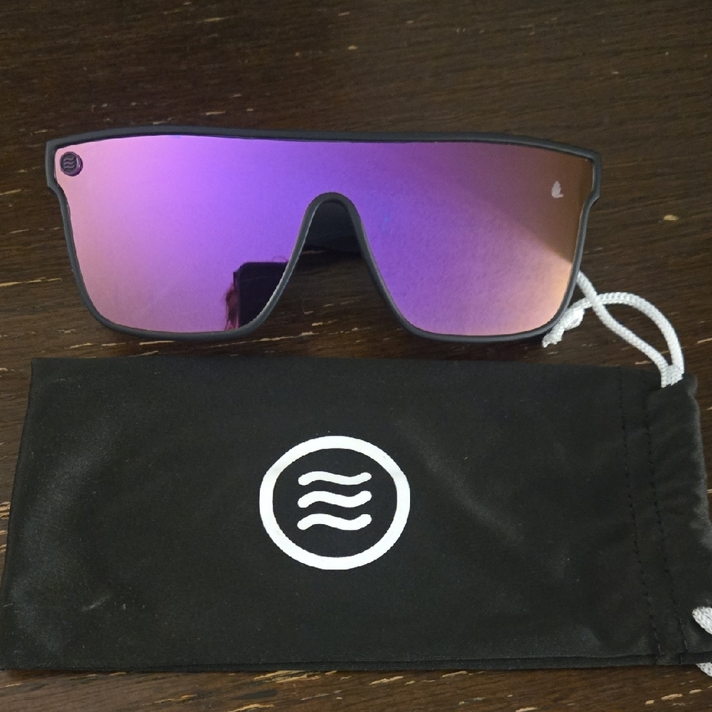 Seven7 Purple Sunglasses with Black Case